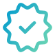 Checkmark symbol used for monitoring server connectivity via ping